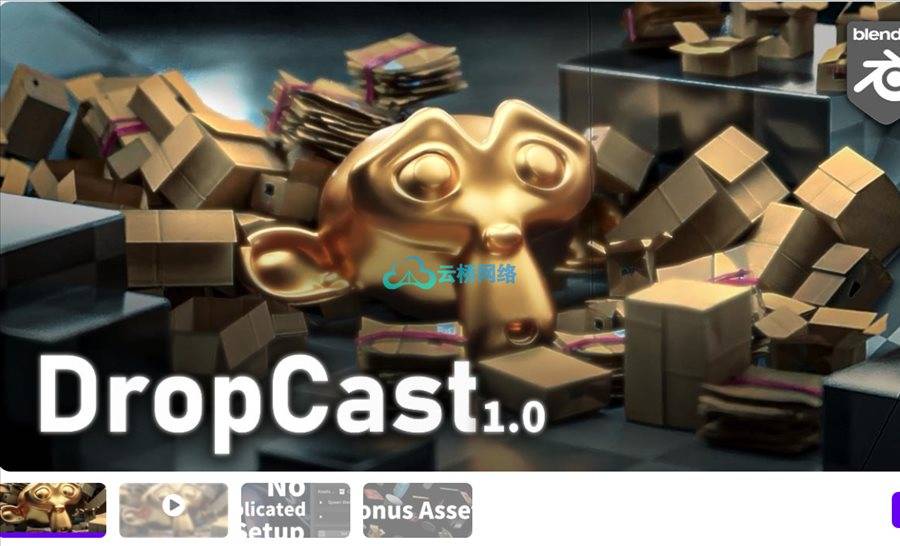 Drop Cast – Physics-Based Scatter Tool