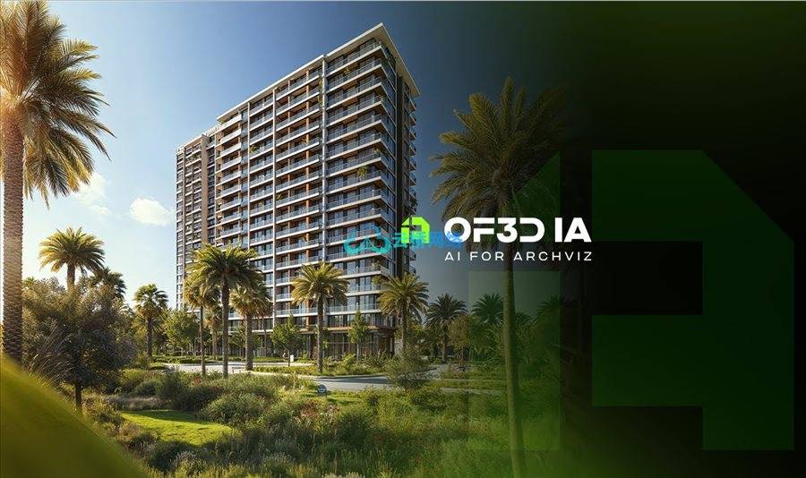 AI赋能设计:OF3D AI建筑设计全流程实战课程 OF3D – Ai for ArchViz