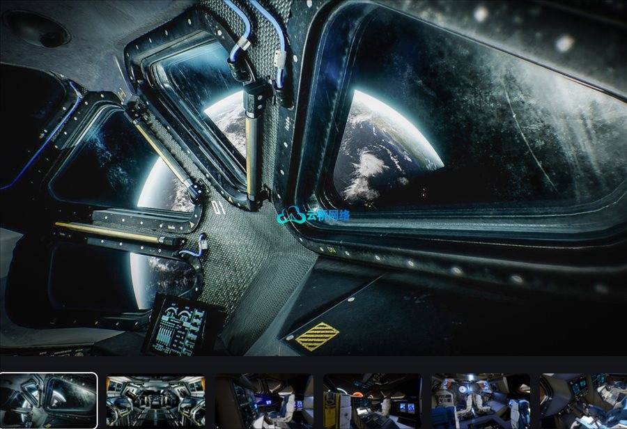 UE商城资源 Space kit, spaceships, planets