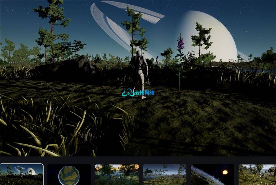 UE商城资源 Procedural Terrain Generator v2