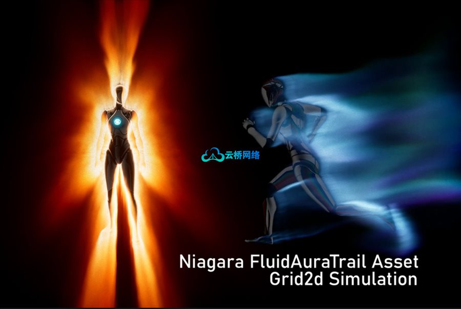 UE商城资源 FluidAuraTrail Grid2d
