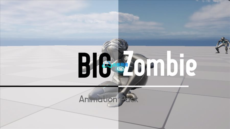 UE资源 Big Zombie Animation Pack