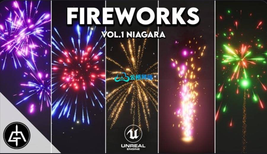 UE商城资源 Fireworks Vol. 1 – Niagara