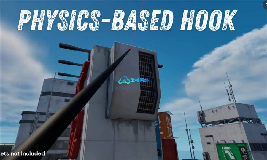 UE商城资源 Grappling Hook System (with Physics)