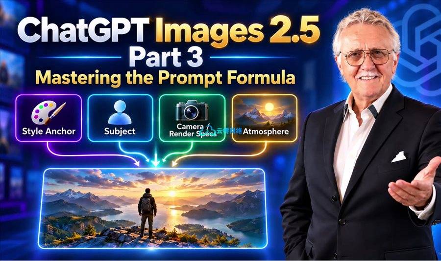 A.I. ChatGPT image 2.5 Part3:掌握四部分提示词公式
