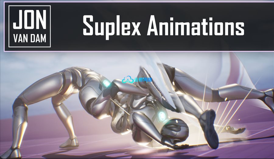 UE商城资源 Paired Suplex Wrestling Animations